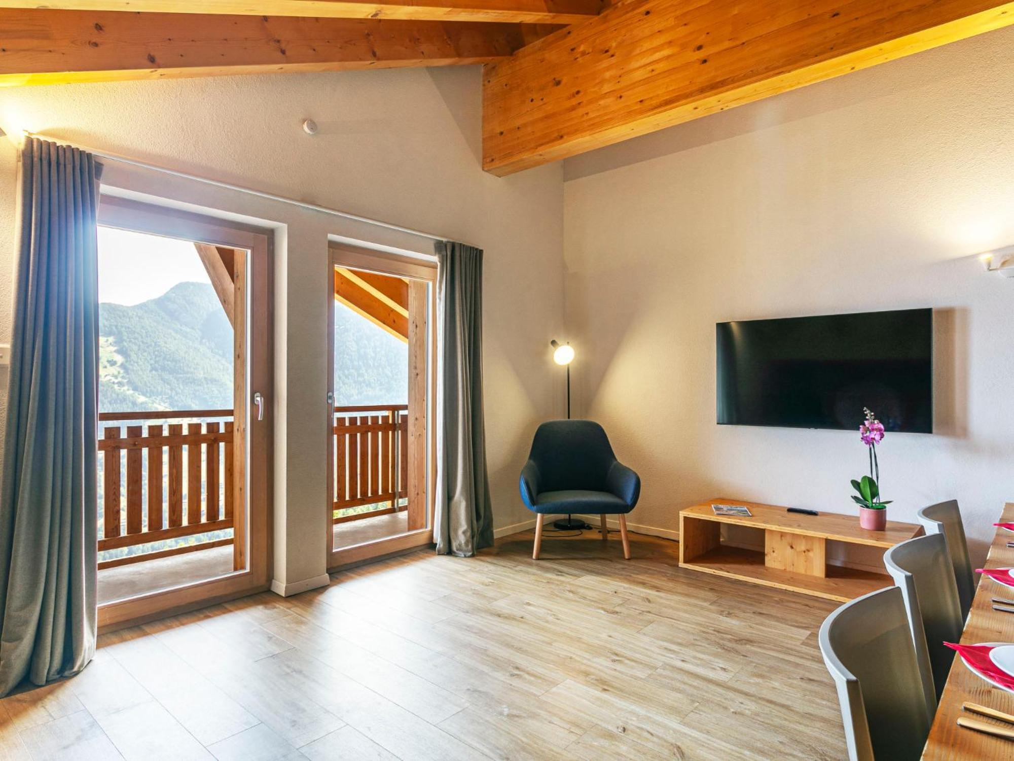 Apartment T-Resort La Tzoumaz 4P8 Vue Vallee By Interhome Экстерьер фото