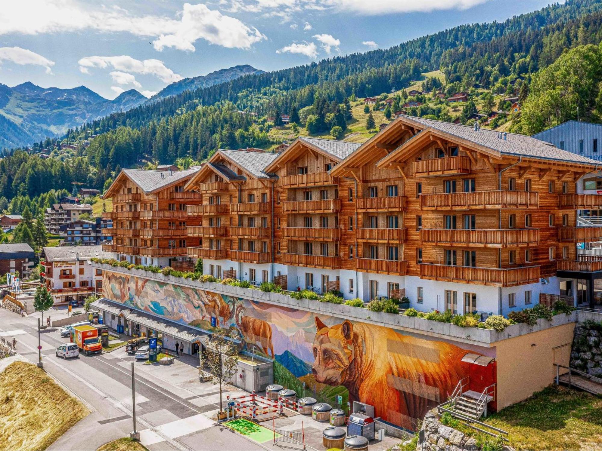 Apartment T-Resort La Tzoumaz 4P8 Vue Vallee By Interhome Экстерьер фото